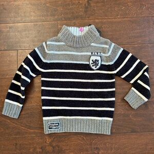 Palomino Boys Sweater (Eu Sz 104) New US Sz 4T Striped Olive 4121